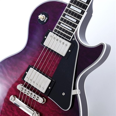 Gibson Les Paul Custom 3A Quilt Maple Top Gloss (Purple Void) SN