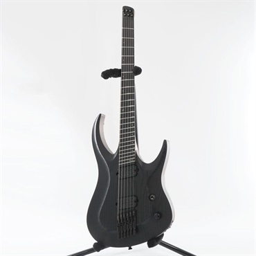 unknown USED 中古 Hapas Guitars Turandot 6FF Pitch Black on Top Rotten Elm on Back [Made in Germany] 画像1