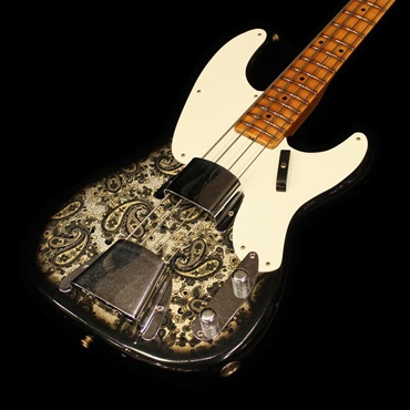 Fender Custom Shop Limited Edition '54 Precision Bass Journeyman Relic (Black Paisley) 画像1
