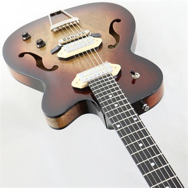 Godin 5th Avenue TL Gold Foil (Vintage Burst HG) 【特価】 画像4