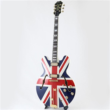 Epiphone USED 中古 E212T Limited Edition Union Jack Sheraton(Alpine White)[SN.14111500547]エピフォン 画像1