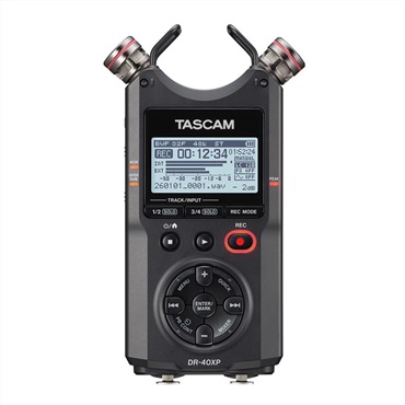 TASCAM 【予約商品・4月25日発売(初回分少量・次回納期未定)】DR-40XP (可動式マイク・XLR/TRS入力搭載)(32ビットフロート録音対応)(4chポータブルレコーダー)(ハンディレコーダー)(DR40XP)(USB Type-C・オーディオインターフェース機能搭載)(タスカム) 画像1