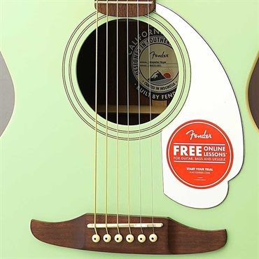 Fender Acoustics 【夏のボーナスセール】【期間限定！アクセ11点セット付き！】【数量限定特価】Fender Newporter Player (Surf Green) フェンダー 画像8