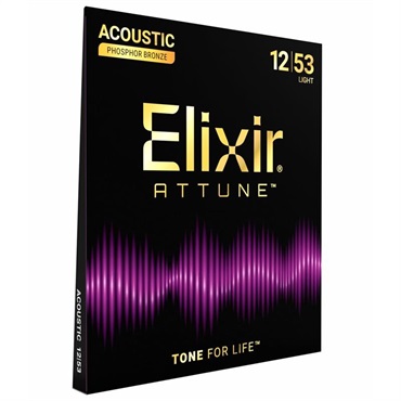 ELIXIR Attune Acoustic Phosphor Bronze (Light/.012-.053) #21052 画像1
