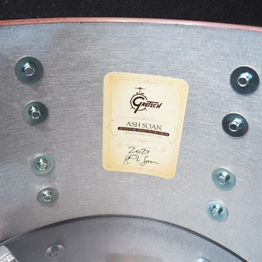 GRETSCH USED 中古 GAS0712-ASH [Ash Soan Signature Snare Drum 12×7] 画像7