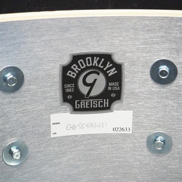 GRETSCH USED 中古 GBSL-5514S-1CL SN [Brooklyn Snare Drum 14×5.5 - Satin Natural] 画像7