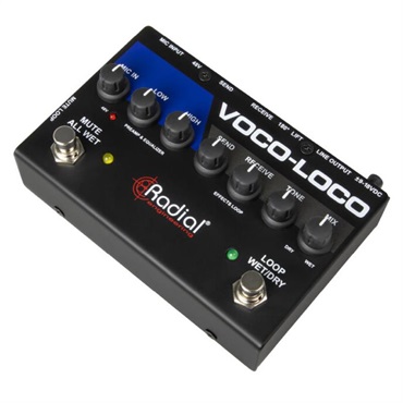 Radial Voco-Loco Mk2 (ラディアル)(ボコロコ)(マイクプリアンプ)(エフェクトループスイッチャー)(ボーカル) 画像1