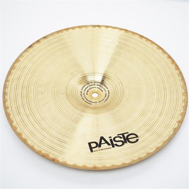PAiSTe USED 中古 Signature The Paiste Line Dark Crisp HiHat 14 pair [Top:868g/Bottom:1496g] 画像4