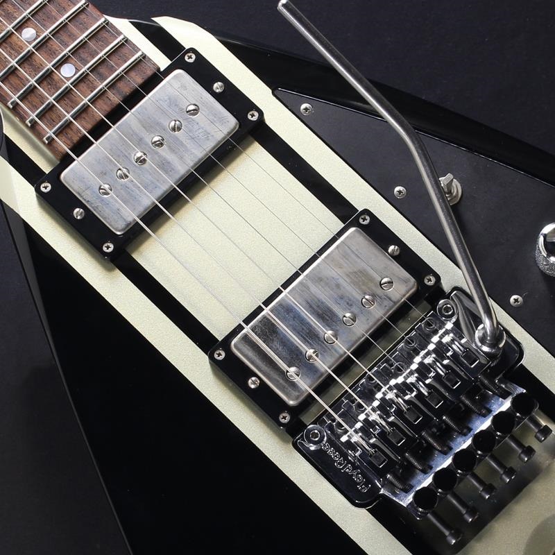 ESP USED 中古 Super V Special Edition (Black with Silver Stripes