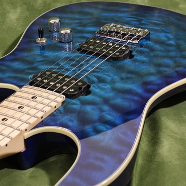 JAMES TYLER USED 中古 Studio Elite HD-P Quilted Maple Top Transparent Blue Burst SN.22304 画像5