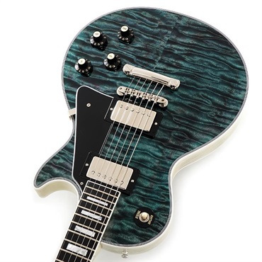 Gibson 【GIBSON×AQUBEストラッププレゼント】1968 Les Paul Custom 5A Quilt Top Nordic Blue w/TV White Back Gloss 【S/N 504238】 画像7