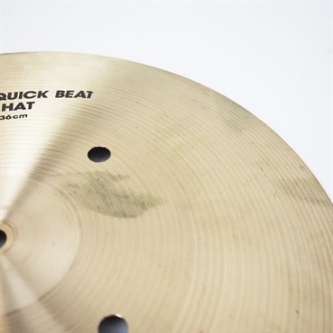 Zildjian USED 中古 A Zildjian Quick Beat HiHat 14 pair [Top:1260g/Bottom:1286g] 画像7