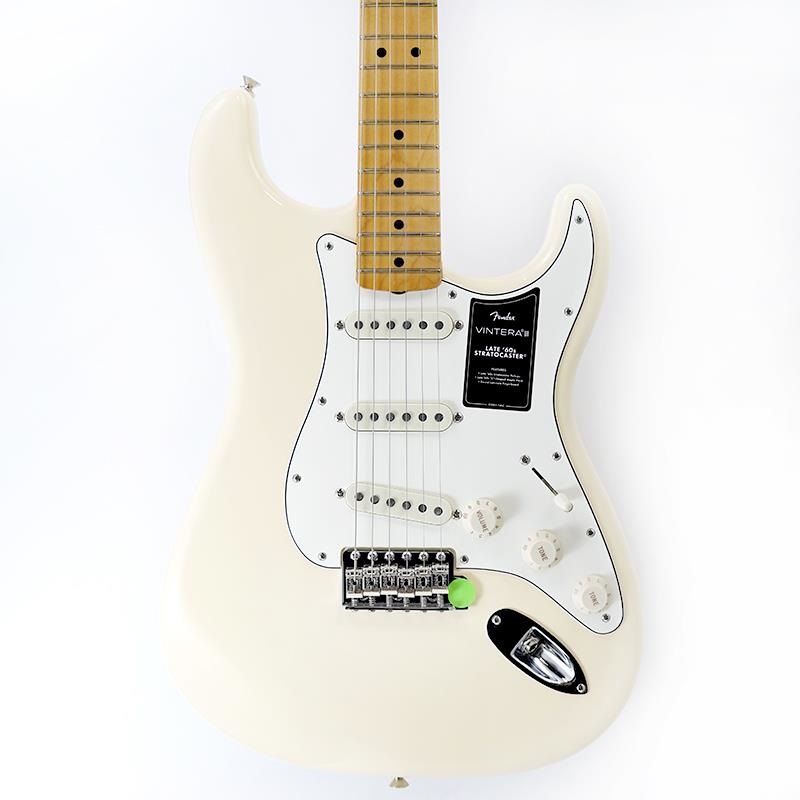 Fender MEX Vintera III Late '60s Stratocaster (Olympic White/Maple