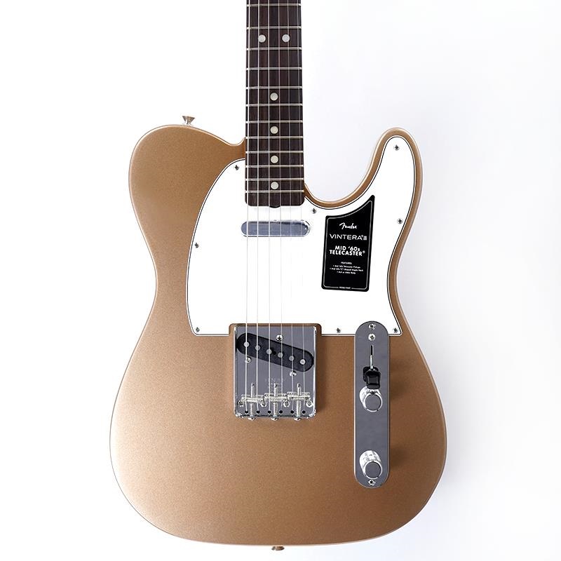 Fender Mexico Telecaster ローズゴールド (限定色) Fender MEX Vintera III Mid '60s Telecaster (Firemist Gold/Rosewood