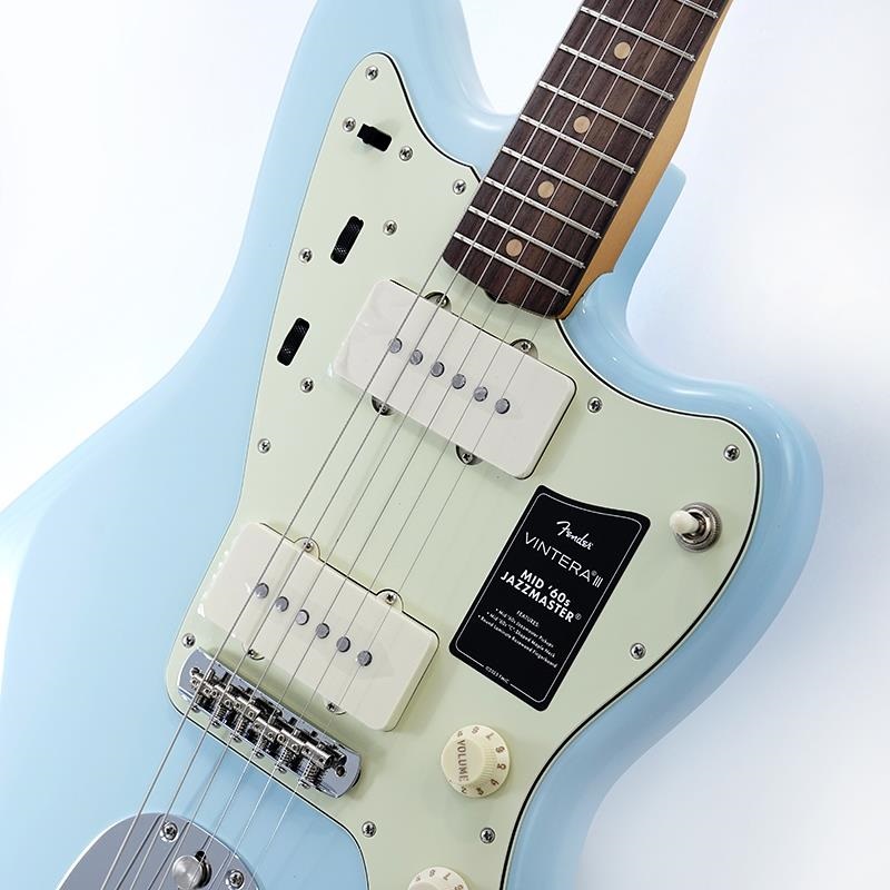 Fender MEX Vintera III Mid '60s Jazzmaster (Sonic Blue/Rosewood