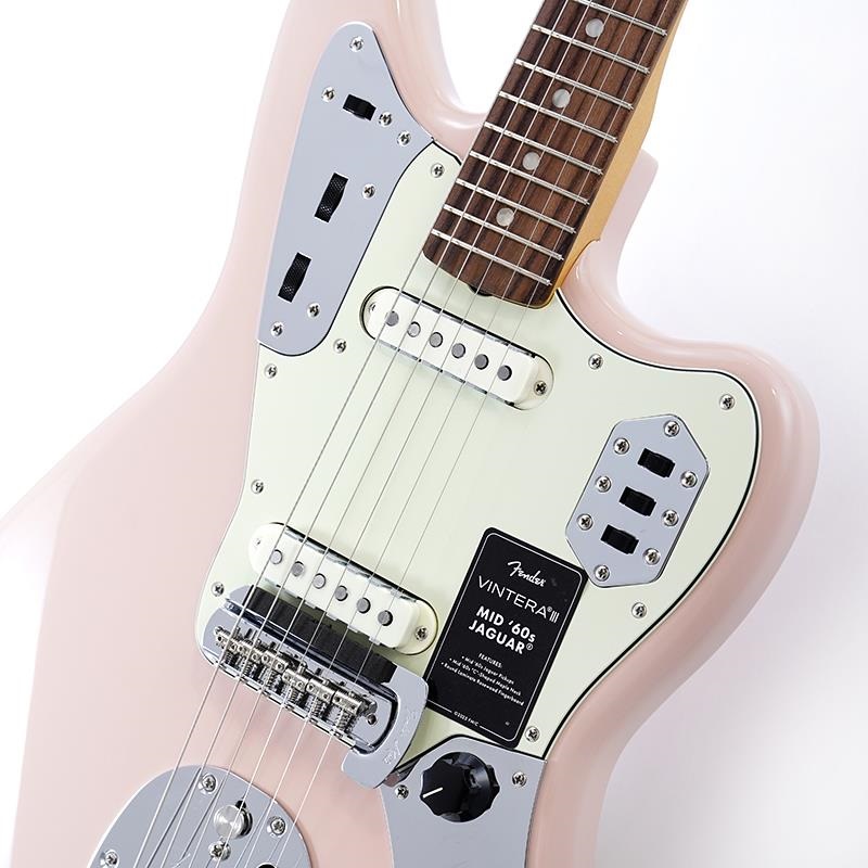 Fender MEX Vintera III Mid '60s Jaguar (Shell Pink/Rosewood
