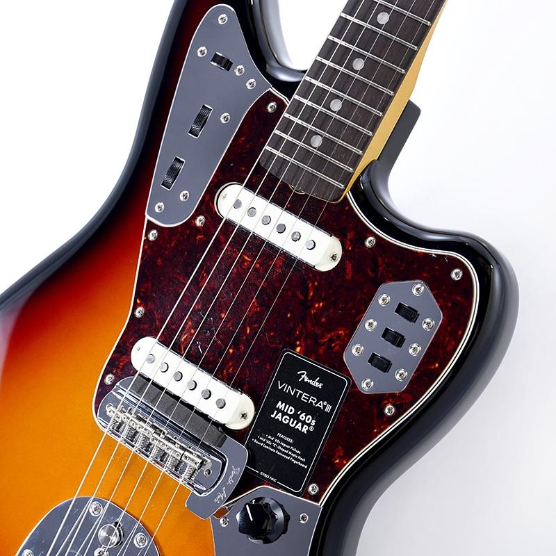Fender MEX Vintera III Mid '60s Jaguar (3-Color Sunburst/Rosewood