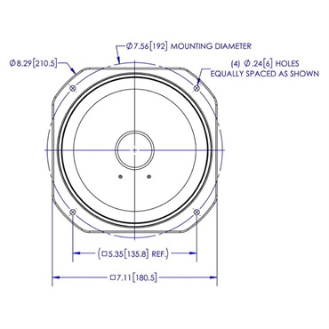 Bold North Audio MS10-W (ボールドノースオーディオ)(NS10M)(ウーファー) 画像3