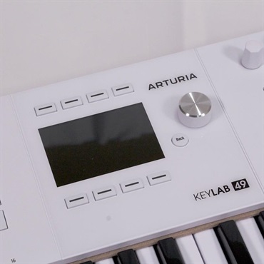 Arturia USED 中古 KEYLAB MK3 49 (ﾎﾜｲﾄ)(KEYLABMAK3 49WH)(49鍵・USB・MIDIコントローラー)(アートリア) 画像4