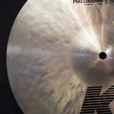 Zildjian USED 中古 K Zildjian Mastersound HiHat 14 Top Cymbal[1022g] 画像5