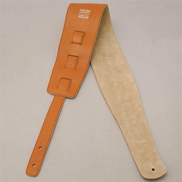 AQUBE MUSIC PRODUCTS 【国産本革ストラップ】SHRINK(Camel) / WIDE / M-Size 画像3