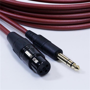 Noah’sark PASSGO RED XFT Cable (3.0m)(パスゴーレッド)(ラインケーブル)(XLRメス-TRS)(XLR(F)-6.3(3極))(日本製) 画像1