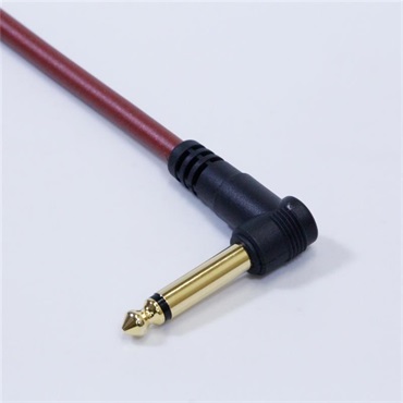 Noah’sark PASSGO RED TS PHONE Cable (L型)(3.0m)(パスゴーレッド)(ラインケーブル/ギターケーブル/楽器用ケーブル)(L型 Phone-Phone)(6.3(2極)-6.3(2極)， L字-ｽﾄﾚｰﾄ)(日本製) 画像2