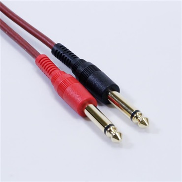 Noah’sark PASSGO RED ST TS PHONE Cable (ステレオ)(3.0ｍ)(パスゴーレッド)(ラインケーブル/スレテオケーブル/楽器用ケーブル)(Stereo Phone-Phone)(6.3(2極L/R)-6.3(2極L/R))(日本製) 画像2