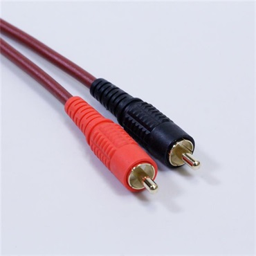 Noah’sark PASSGO RED RCA Cable (ステレオ)(1.5ｍ)(パスゴーレッド)(ラインケーブル/スレテオケーブル)(Stereo RCA-RCA)(RCA(L/R)-RCA(L/R))(日本製) 画像2