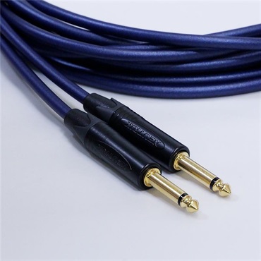 Noah’sark PASSGO BLUE TS PHONE Cable (5.0m)(パスゴーブルー)(ラインケーブル/ギターケーブル/楽器用ケーブル)(Phone-Phone)(6.3(2極)-6.3(2極)， ｽﾄﾚｰﾄ-ｽﾄﾚｰﾄ)(日本製) 画像1