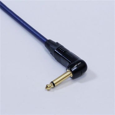Noah’sark PASSGO BLUE TS PHONE Cable (L型)(3.0m)(パスゴーブルー)(ラインケーブル/ギターケーブル/楽器用ケーブル)(L型 Phone-Phone)(6.3(2極)-6.3(2極)， L字-ｽﾄﾚｰﾄ)(日本製) 画像2