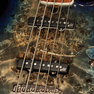 MAYONES Jabba Custom EP5 (3A Eye Poplar / Trans Jeans Black 3Tone Blue Burst Gloss) 画像2