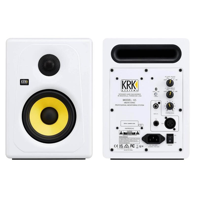 KRK KREATE 5 WHITE Limited Edition (ペア)(限定カラー