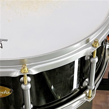 Pearl USED 中古品 Masterworks Snare Drum [14×5.5 / Black Mist Tamo] 画像3