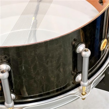 Pearl USED 中古品 Masterworks Snare Drum [14×5.5 / Black Mist Tamo] 画像6