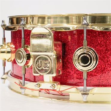 dw USED 中古 Collector's Maple 14''×5'' Snare Drum - Red Sparkle【委託品】※値下げしました！ 画像2