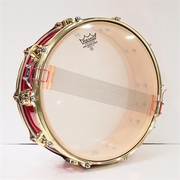 dw USED 中古 Collector's Maple 14''×5'' Snare Drum - Red Sparkle【委託品】※値下げしました！ 画像6