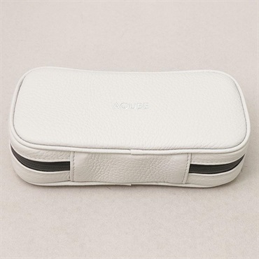 AQUBE MUSIC PRODUCTS 【ギター・ベース小物用 国産本革ポーチ】Leather Utility Pouch / Oblong・GRAY 画像1