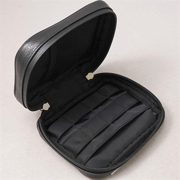 AQUBE MUSIC PRODUCTS 【ギター・ベース小物用 国産本革ポーチ】Leather Utility Pouch / Square・BLACK 画像4