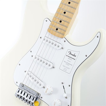 Fender Standard Series Standard Stratocaster (Olympic White/Maple) 【特価】 画像3