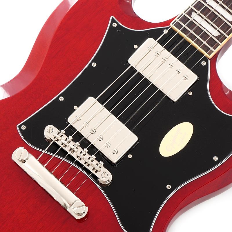 Epiphone/SG/チェリーレッド/セットネック Epiphone SG Standard Cherry エレキギター初心者14点セット 【充電式