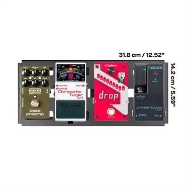 RockBoard RockBoard DUO 2.0， Pedalboard with Gig Bag 画像8