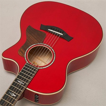 TAYLOR 【夏先取り大特価セール】 Custom GAce Premium Sitka/AA Flame Maple Ruby Red テイラー 画像4