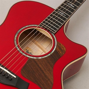 TAYLOR 【夏先取り大特価セール】 Custom GAce Premium Sitka/AA Flame Maple Ruby Red テイラー 画像6
