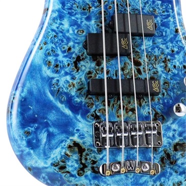 Warwick Pro Series Streamer LX 4st Birdseye Poplar Top (Bleached Blue TP HP) [Ikebe 50th Anniversary Special Edition] #013977 画像2