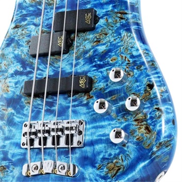 Warwick Pro Series Streamer LX 4st Birdseye Poplar Top (Bleached Blue TP HP) [Ikebe 50th Anniversary Special Edition] #013939 画像3