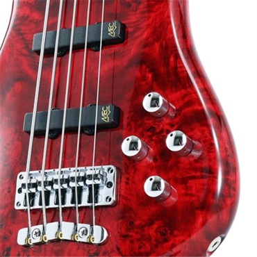 Warwick Pro Series Streamer LX 5st Birdseye Poplar Top (Dark Bleached Red TP HP) [Ikebe 50th Anniversary Special Edition] #013956 画像3