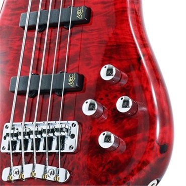 Warwick Pro Series Streamer LX 5st Birdseye Poplar Top (Dark Bleached Red TP HP) [Ikebe 50th Anniversary Special Edition] #013954 画像3