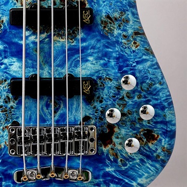 Warwick Pro Series Streamer LX 5st Birdseye Poplar Top (Bleached Blue TP HP) [Ikebe 50th Anniversary Special Edition] #013994 画像8