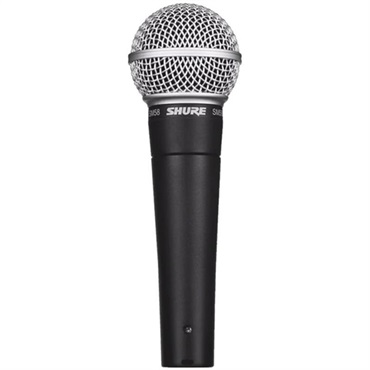 SHURE SM58-LCE【PASSGO REDマイクケーブルセット(XLR-XLR)5.0ｍ】(定番ダイナミックマイク)(国内正規品2年保証)(シュア)(SM58LCE) 画像1